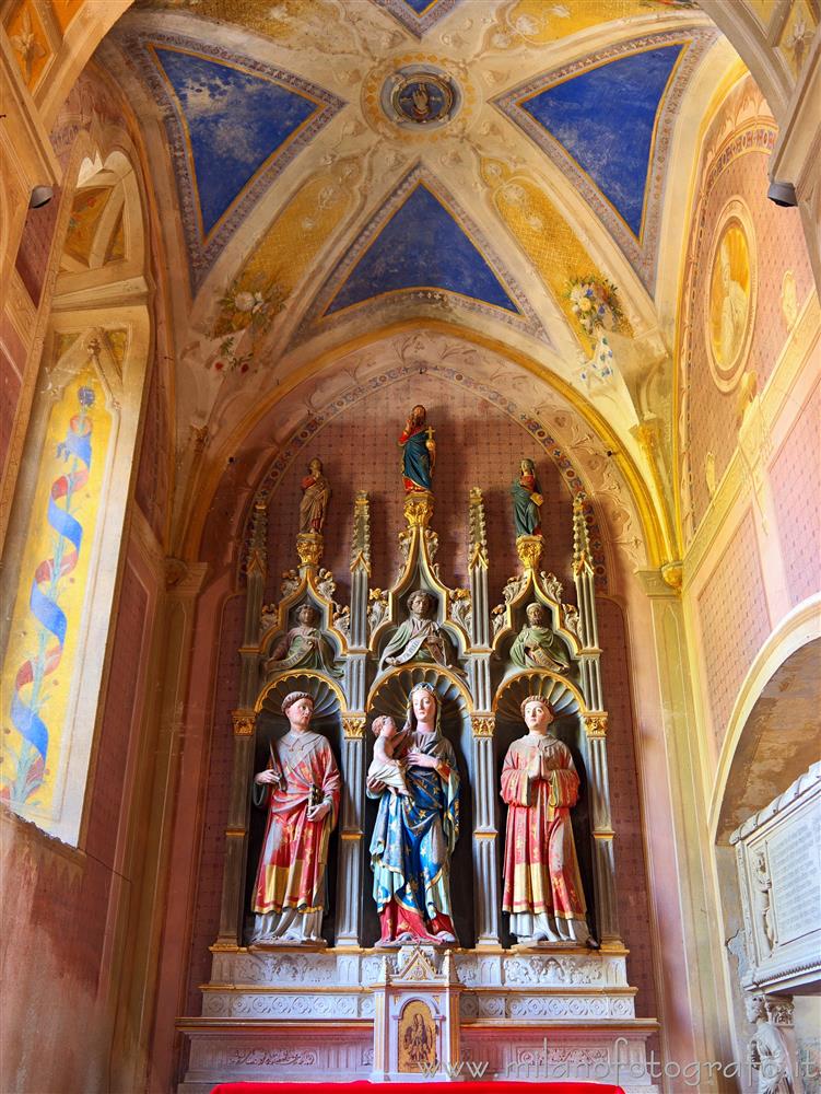 Castiglione Olona (Varese) - Abside sinistro della Chiesa della Chiesa Collegiata dei Santi Stefano e Lorenzo